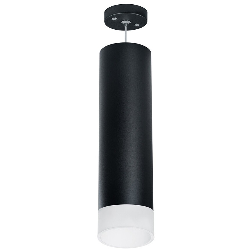 Светильник подвесной металлический черный, белый Rullo RP649781