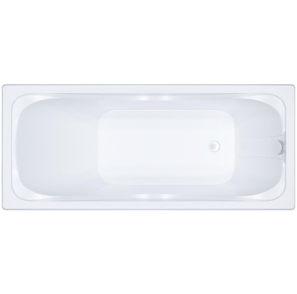 Акриловая ванна с ножками 170x75 см белая Diwo "Самара" Щ0000046595, Щ0000048583 - изображение 12