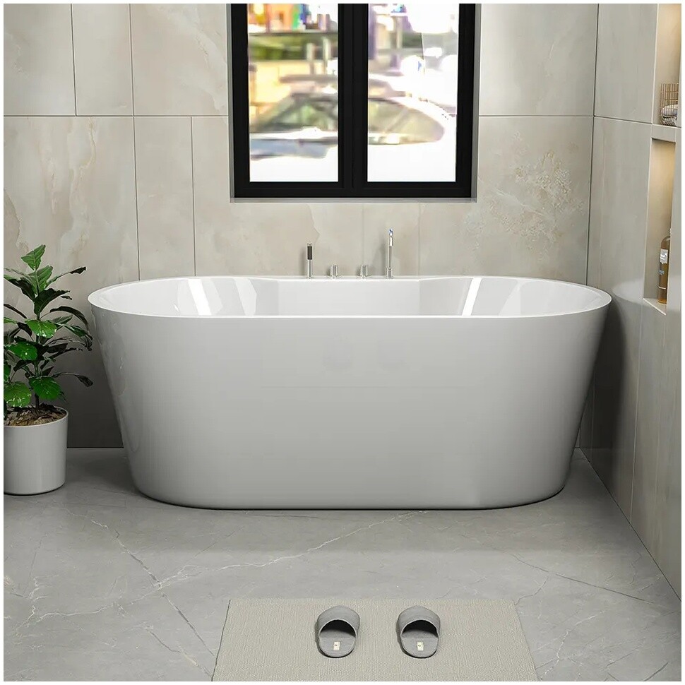 Ванна акриловая 170х80 см белая Ceruttispa MARTIGIANO W CT7766 - изображение 8