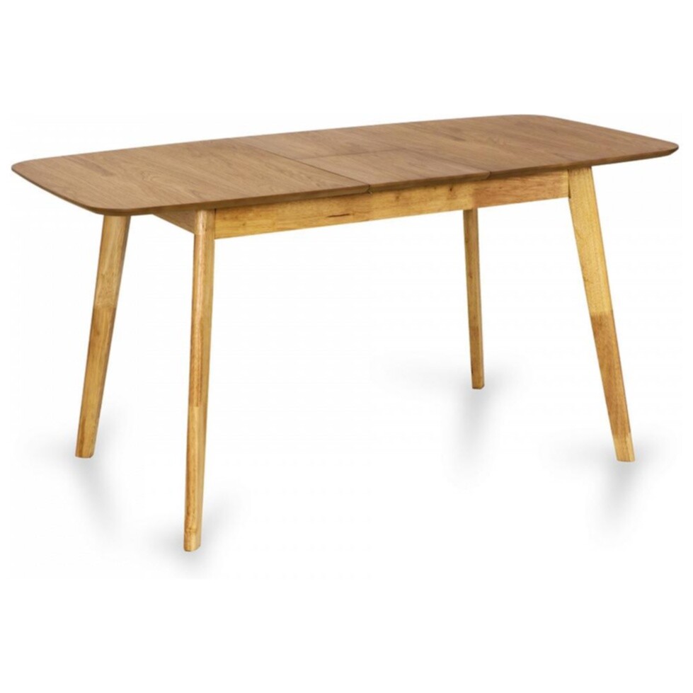 Обеденный стол раздвижной коричневый 120-150 см Wave