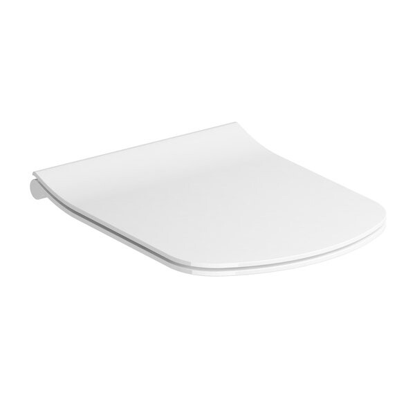 Сиденье для унитаза с микролифтом белое Ravak Classic Slim X01673