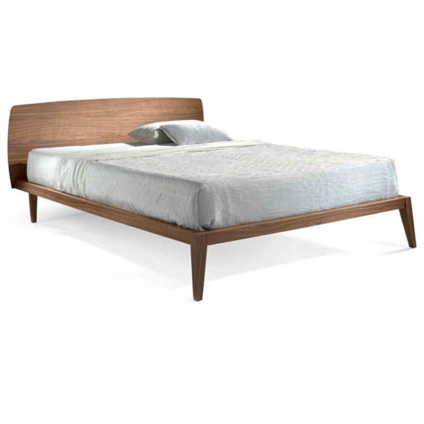 Кровать полутораспальная деревянная коричневая 150х200 см CP1506-B от Angel Cerda