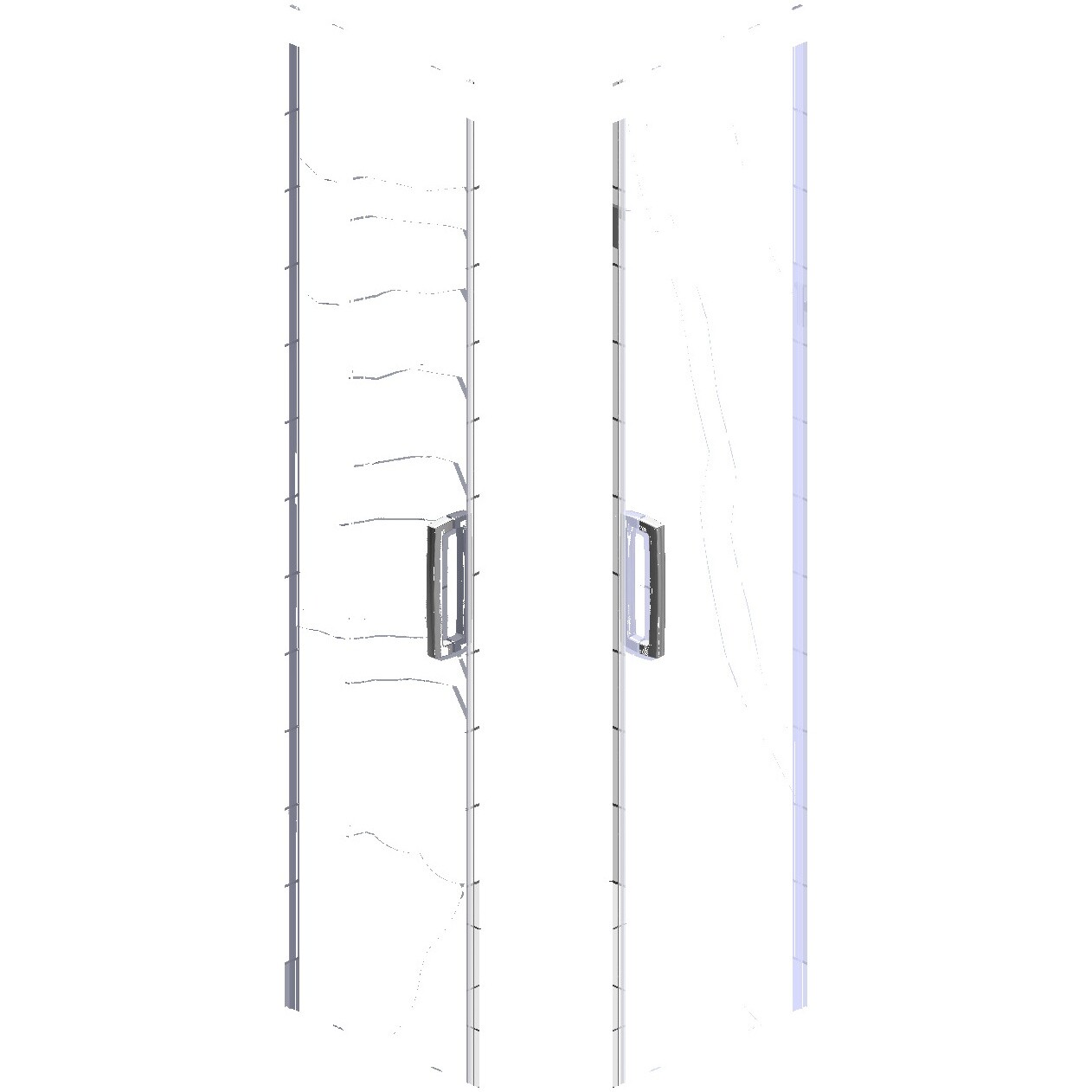 Душевой уголок 90х90 см хром матовый, стекло матовое Stworki "Дублин" - изображение 19