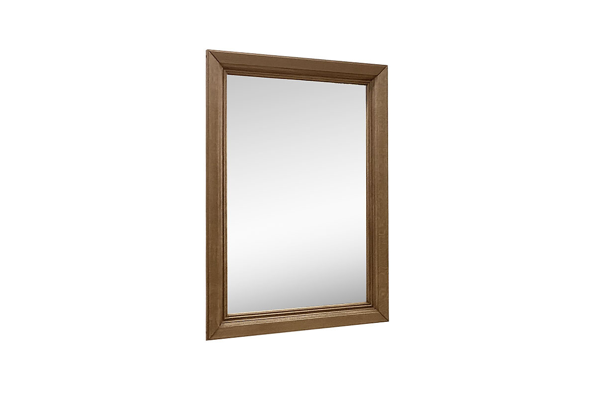Зеркало в деревянной раме коричневое Fleuron
