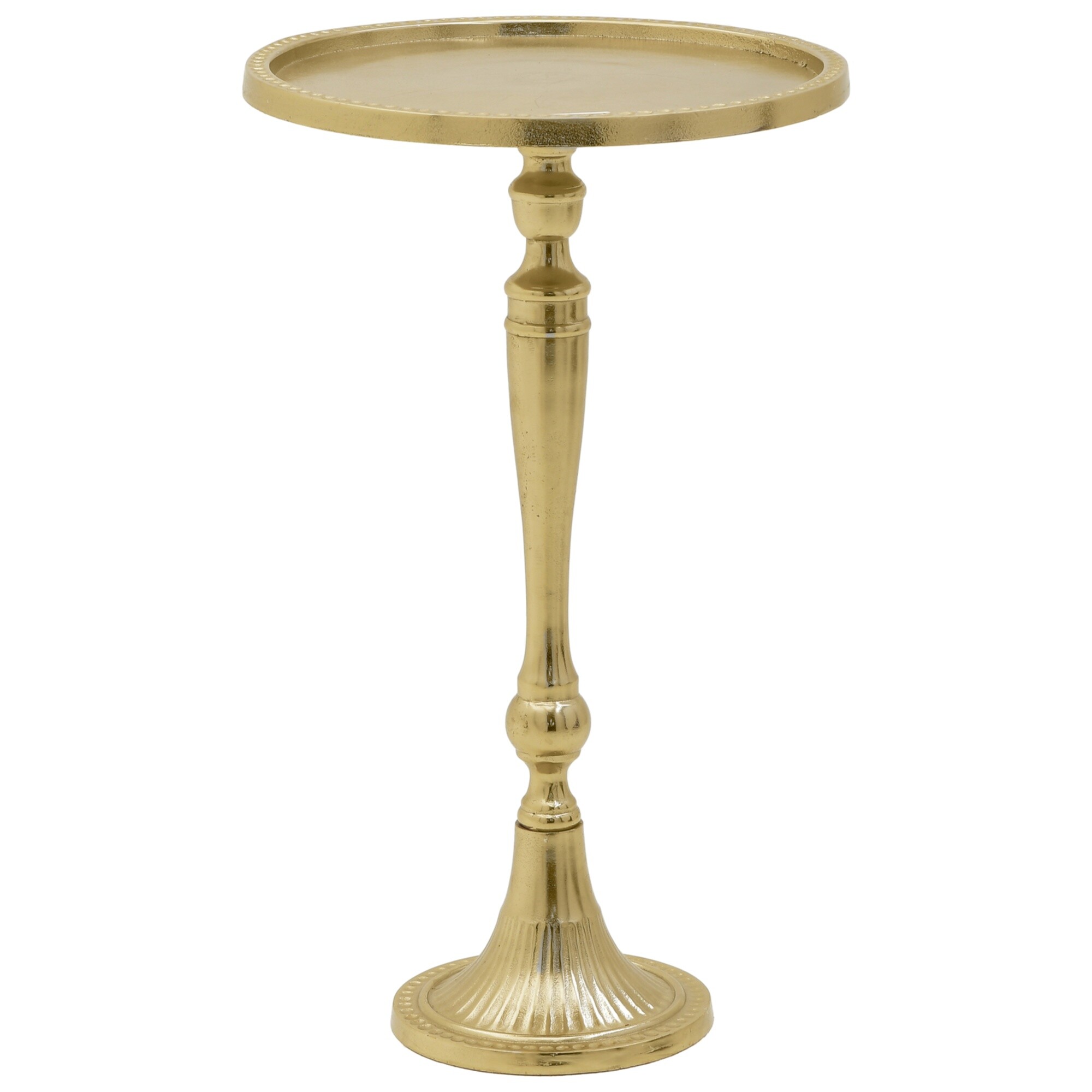 Круглый кофейный столик золото 109706