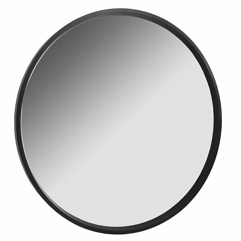 Зеркало круглое в черной раме Focus 500