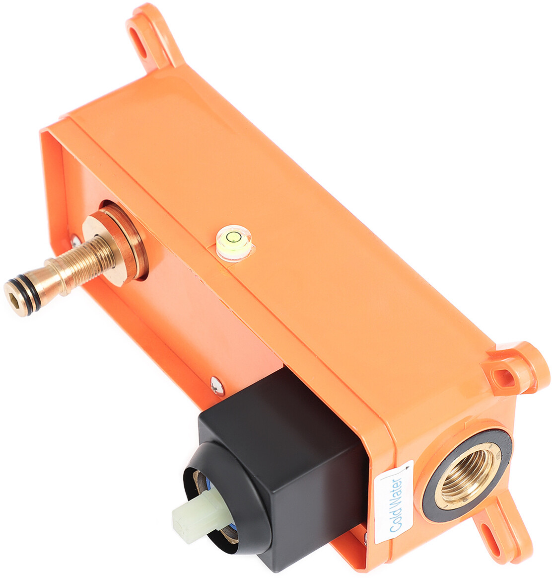 Смеситель для раковины встраиваемый однорычажный черный Stworki "Карлстад" KAS-04b - изображение 6