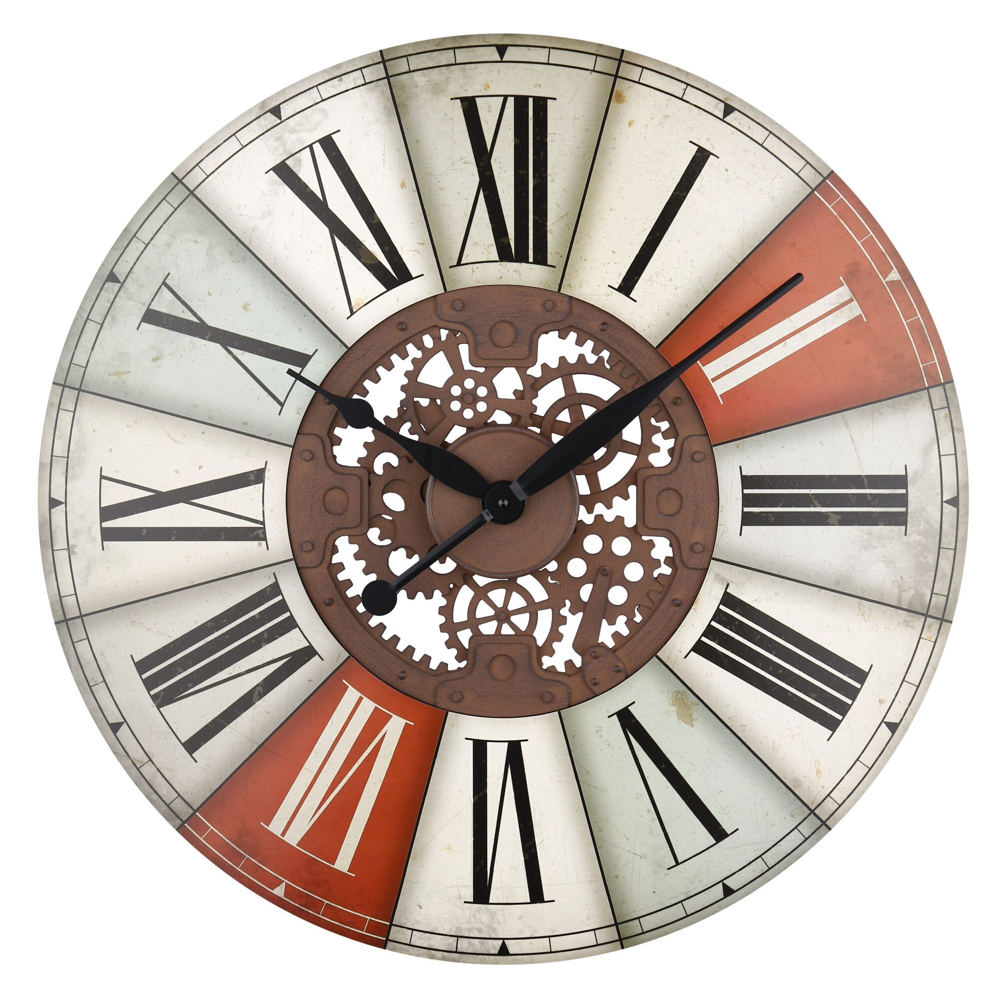 Часы настенные коричневые Tomas Stern 9082