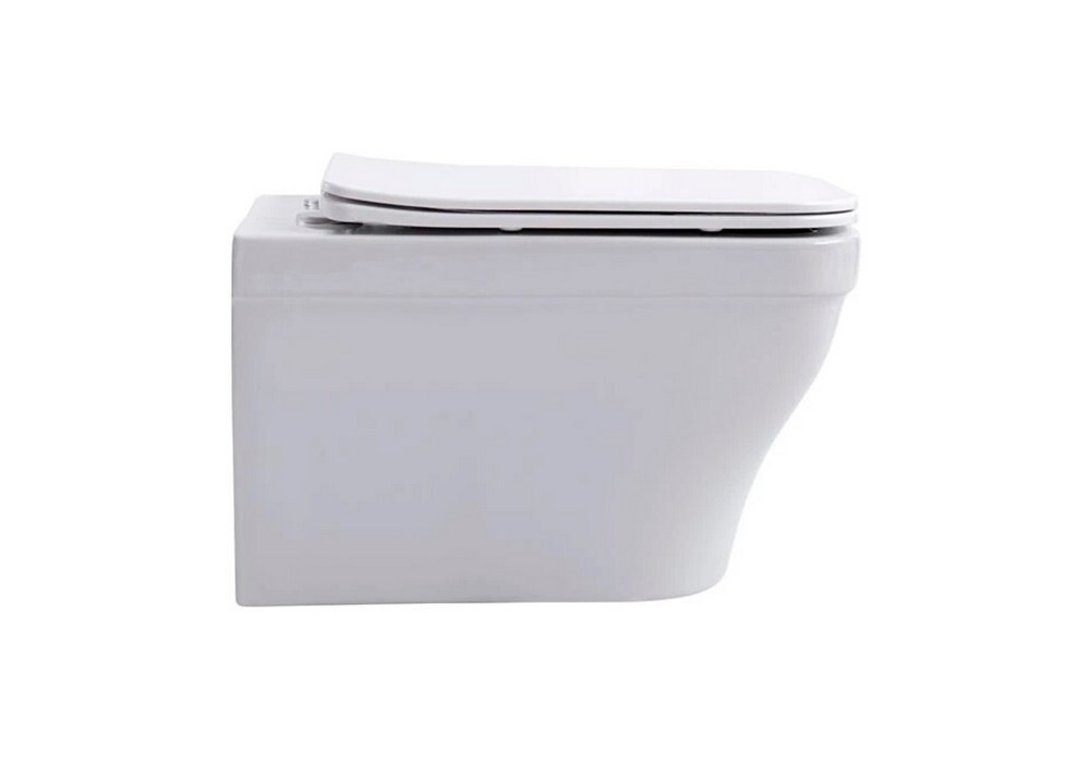 Унитаз белый Aquatek "Амадео" AQ1163-00 с инсталляцией INS-0000012 и белой кнопкой KDI-0000009 - изображение 9