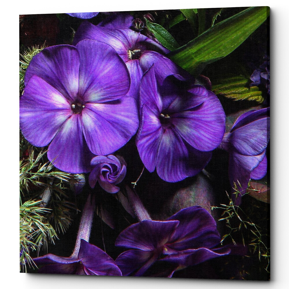 Картина на холсте 60х60 см разноцветная Ultra Violet