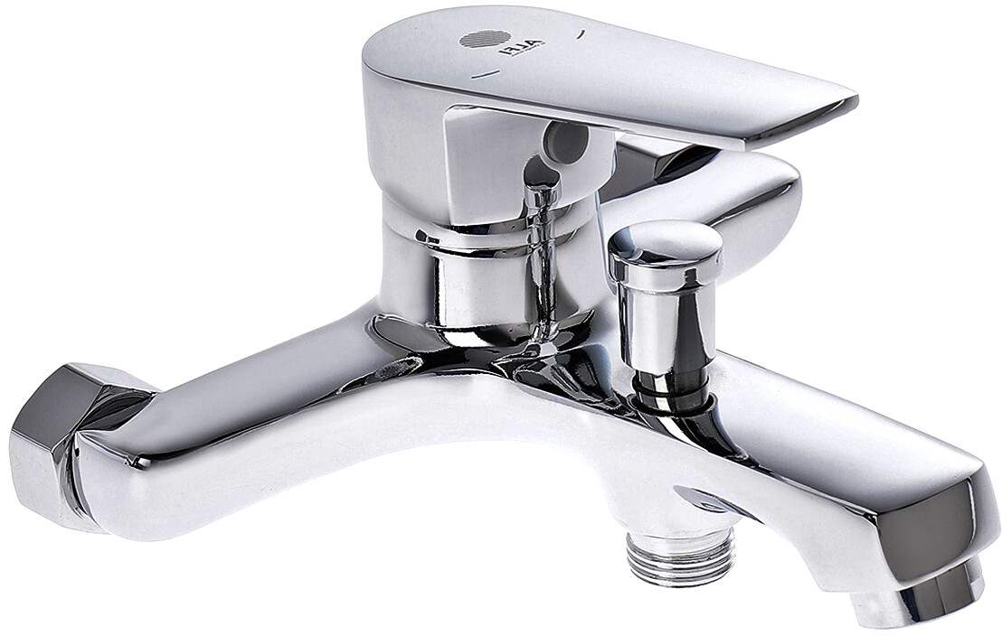 Душевой комплект со смесителем для ванны с душем хром Stworki "Орхус" OR-02cr - изображение 5