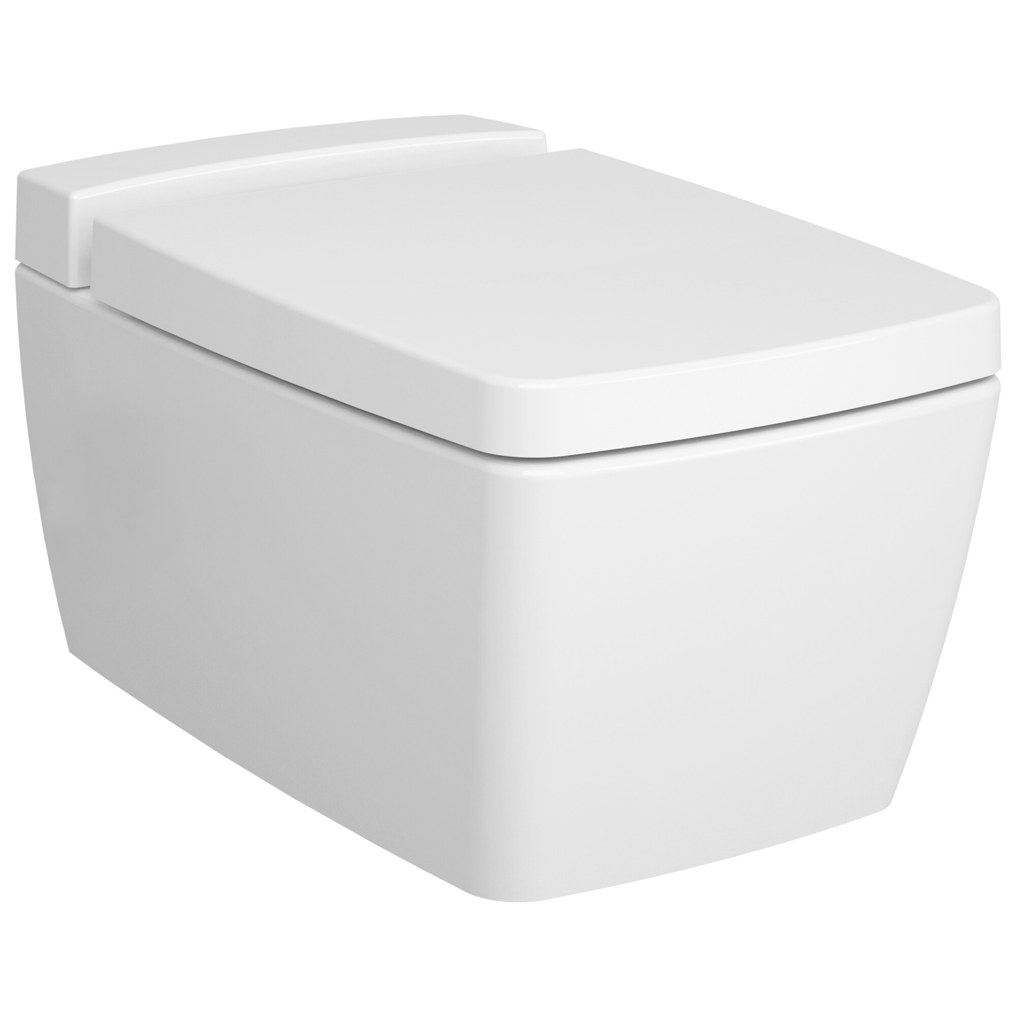 Унитаз подвесной с емкостью для чистящей жидкости белый Vitra Metropole Rim-Ex 7672B003-1687