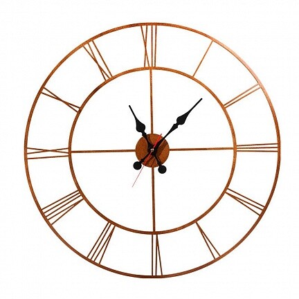 Часы настенные круглые деревянные 61 см Glasar