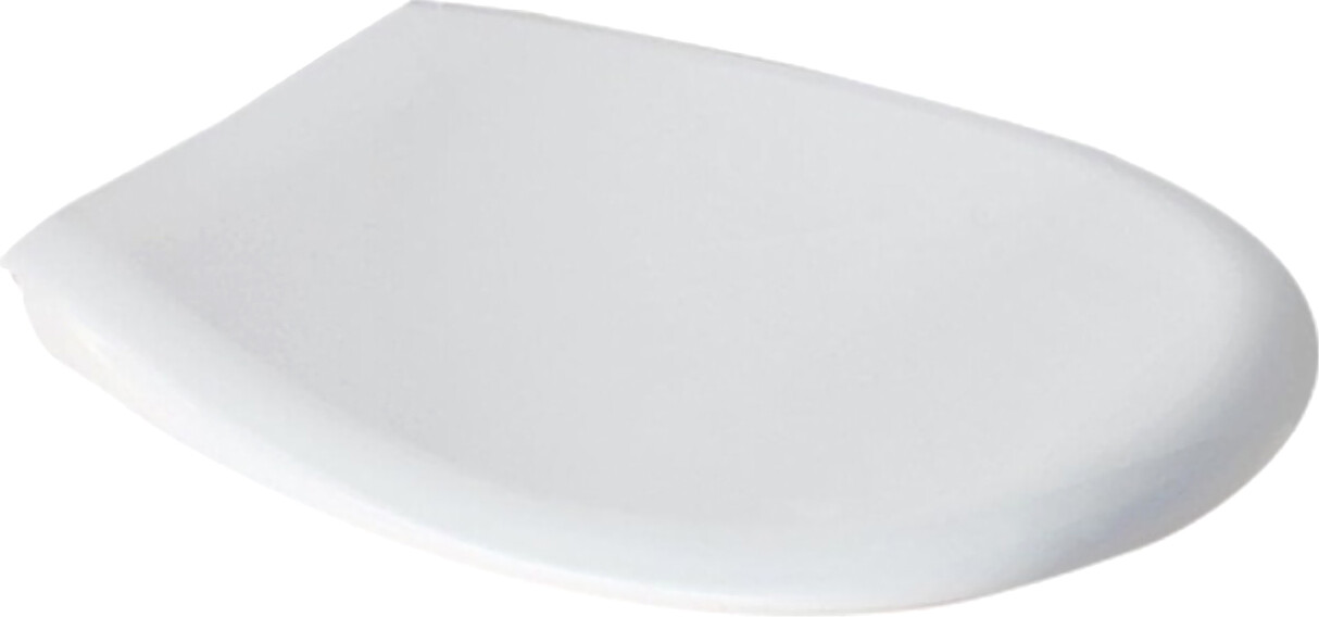 Унитаз подвесной фарфоровый безободковый с микролифтом белый Seramiksan Natura A051041H - изображение 5