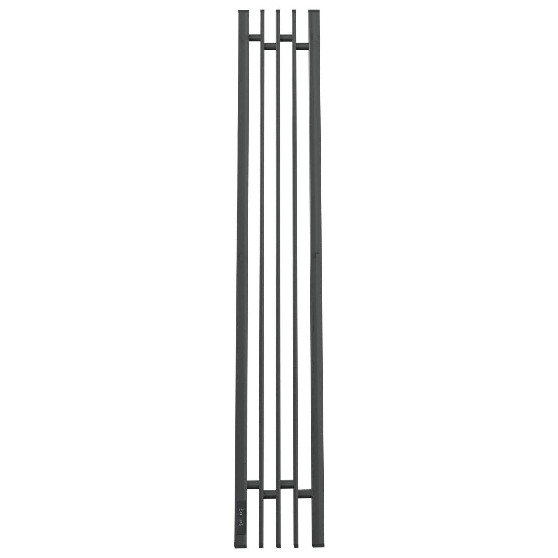 Полотенцесушитель электрический 120х18 см графит Point &quot;Фрея П2&quot; PN20732GB
