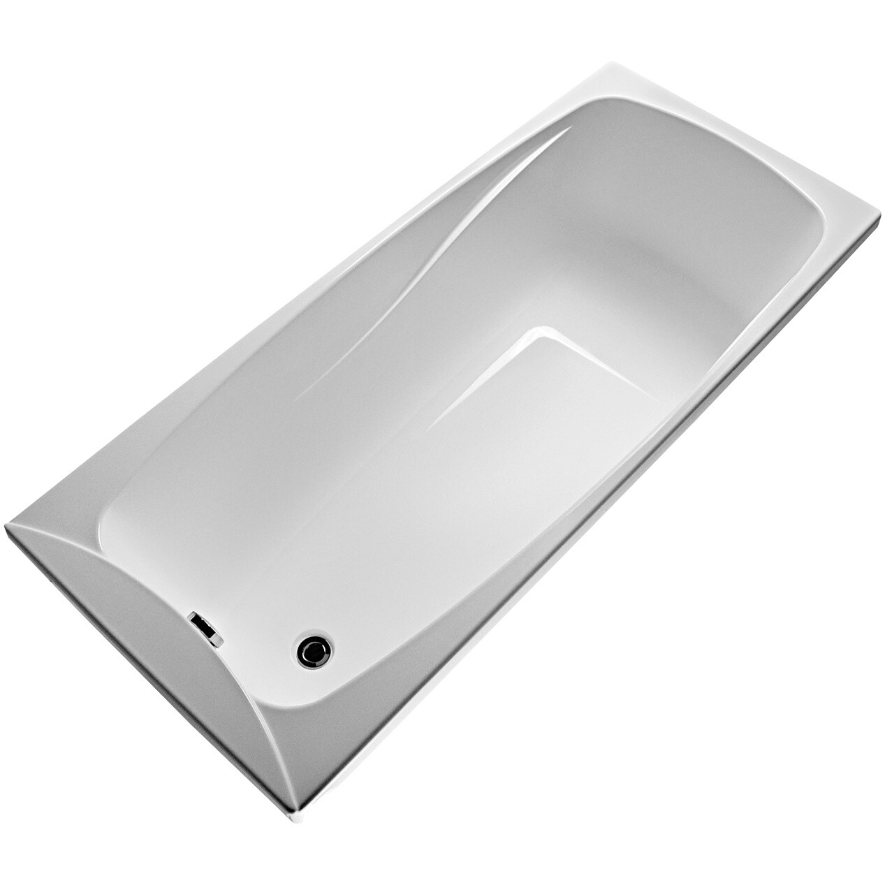 Ванна акриловая 170x70 см с каркасом белая Diwo "Смоленск" DW1017070039, DW5017070050 - изображение 7