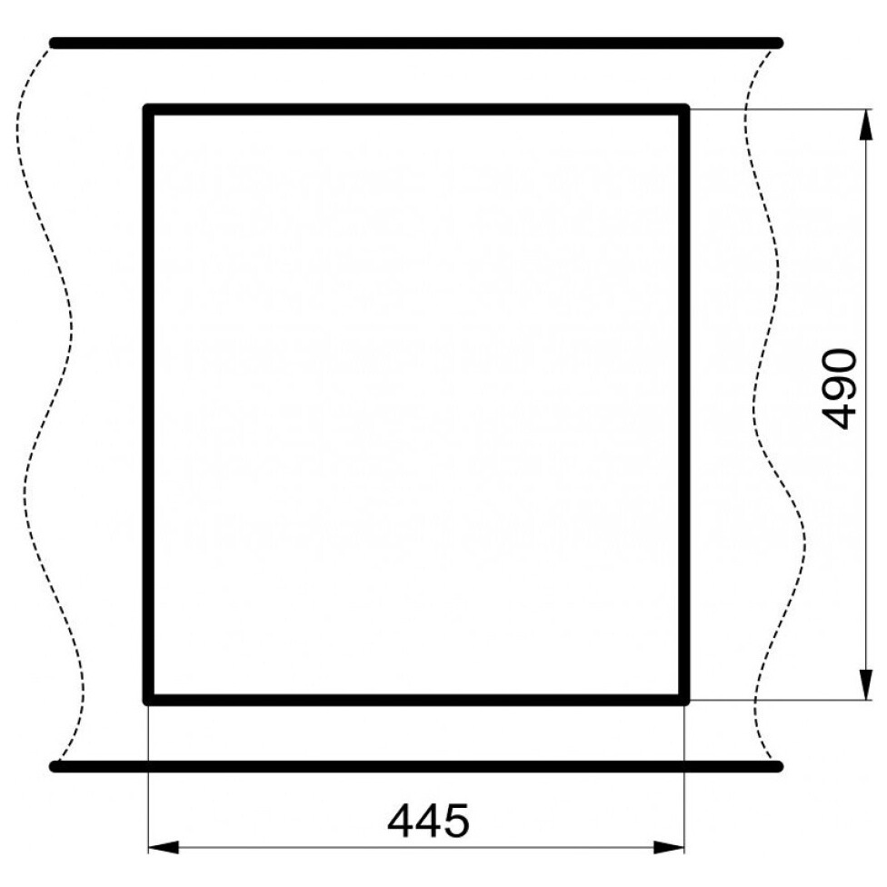 Мойка кухонная черная матовая Milacio Murcia 46 Cuarzo MC.77031 - изображение 5