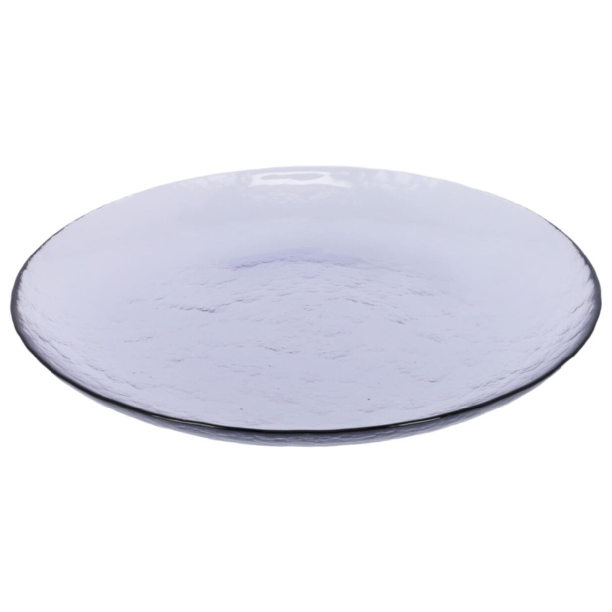 Тарелка стеклянная столовая фиолетовая Rori от La Forma