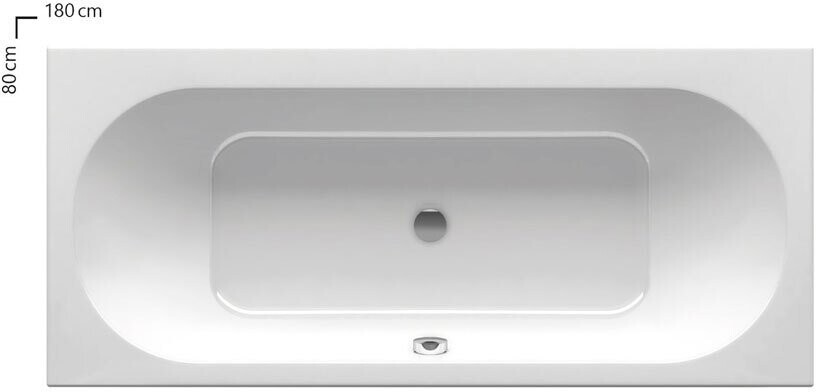 Ванна акриловая 180х80 см белая Ravak City C920000000
