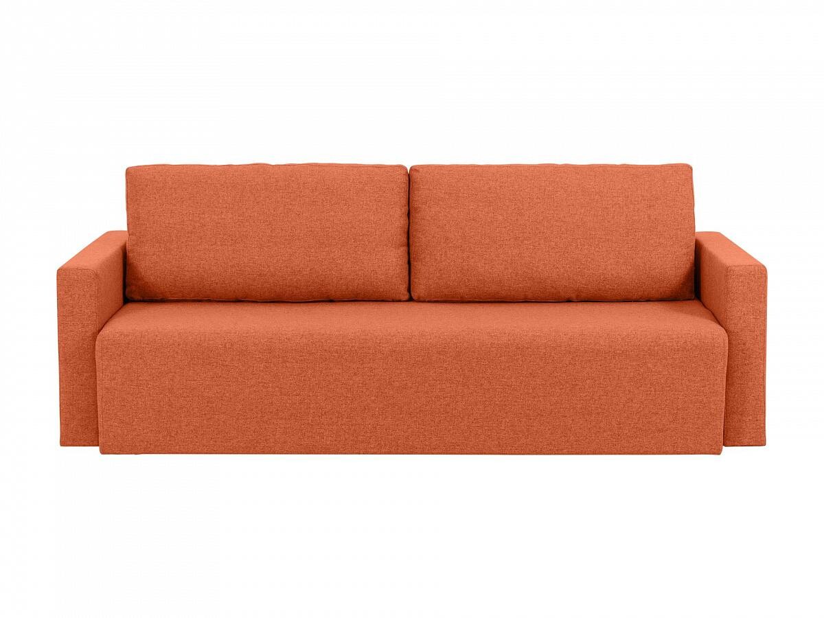 Диван-кровать двухместный оранжевый Kansas