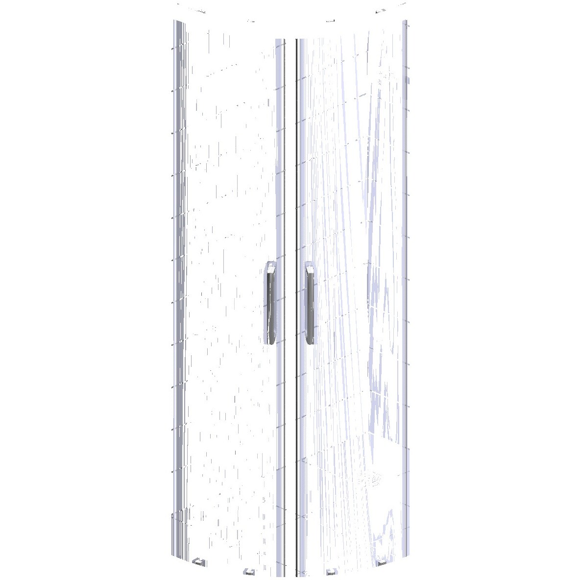 Душевой уголок 110х90 см хром глянец, прозрачное стекло Stworki "Лунд" - изображение 64