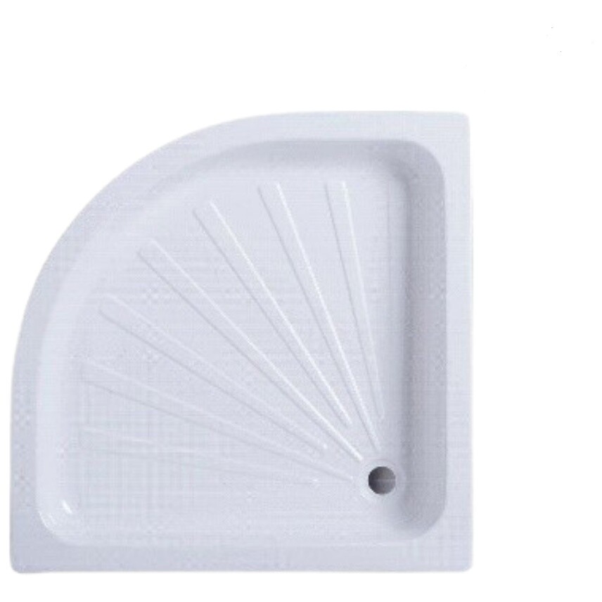 Поддон для душа полукруглый 90х90 см белый Cerutti SPA R90 - изображение 8