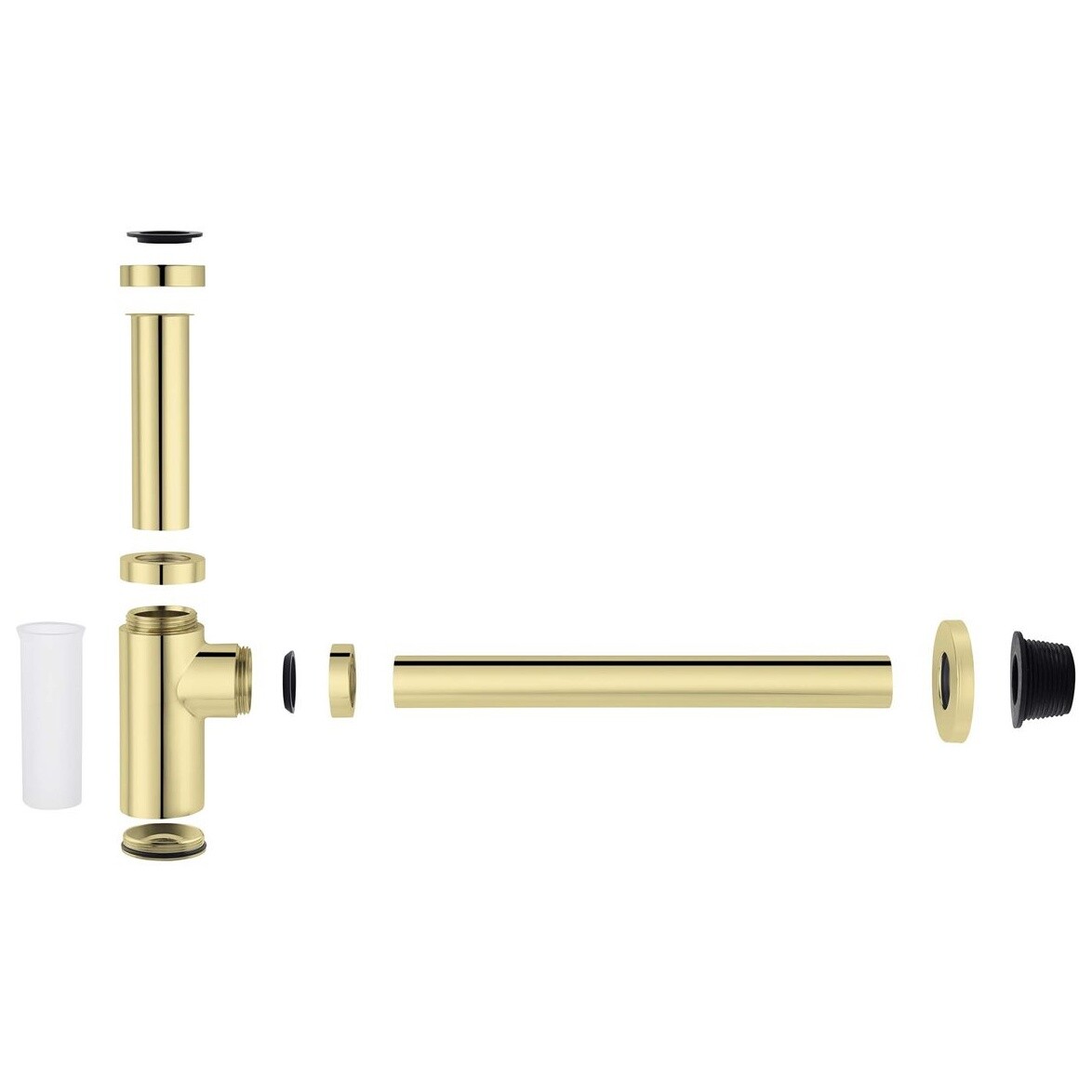 Сифон для раковины полированное золото Aquatek AQ6012PG - изображение 6