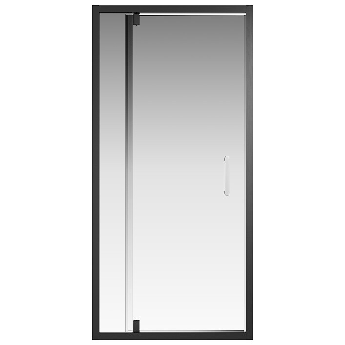 Душевой уголок прямоугольный 70х90 см черный Creto Astra 121-WTW-900-C-B-6, 121-SP-700-C-B-6