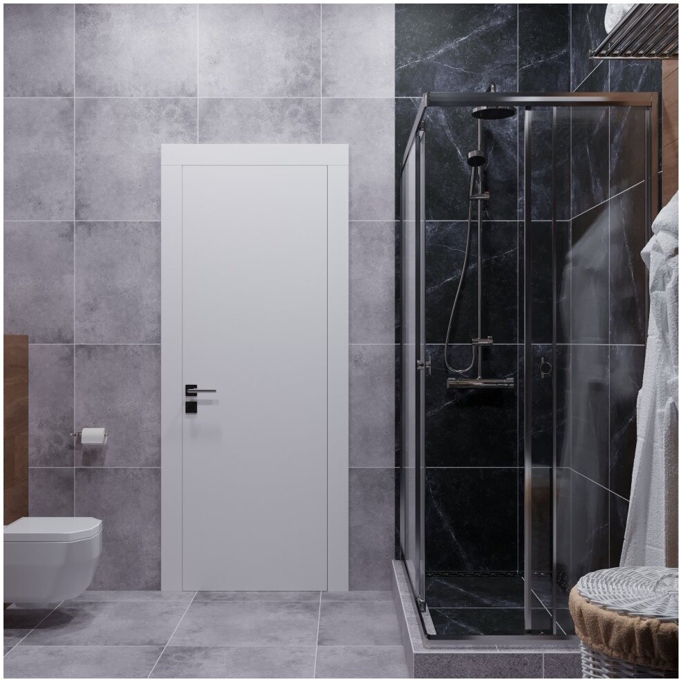 Душевой уголок прямоугольный 80х100 см хром Triton "Вента-Хром" Щ0000057860 - изображение 3