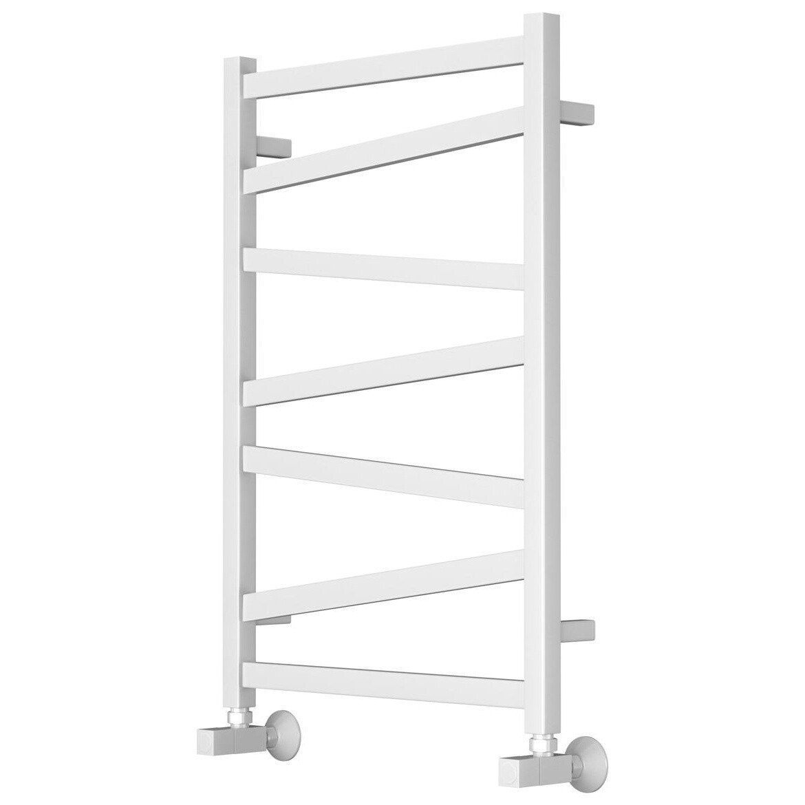 Полотенцесушитель водяной 50х80 см белый Point "Феникс" PN15158W П7 - изображение 4