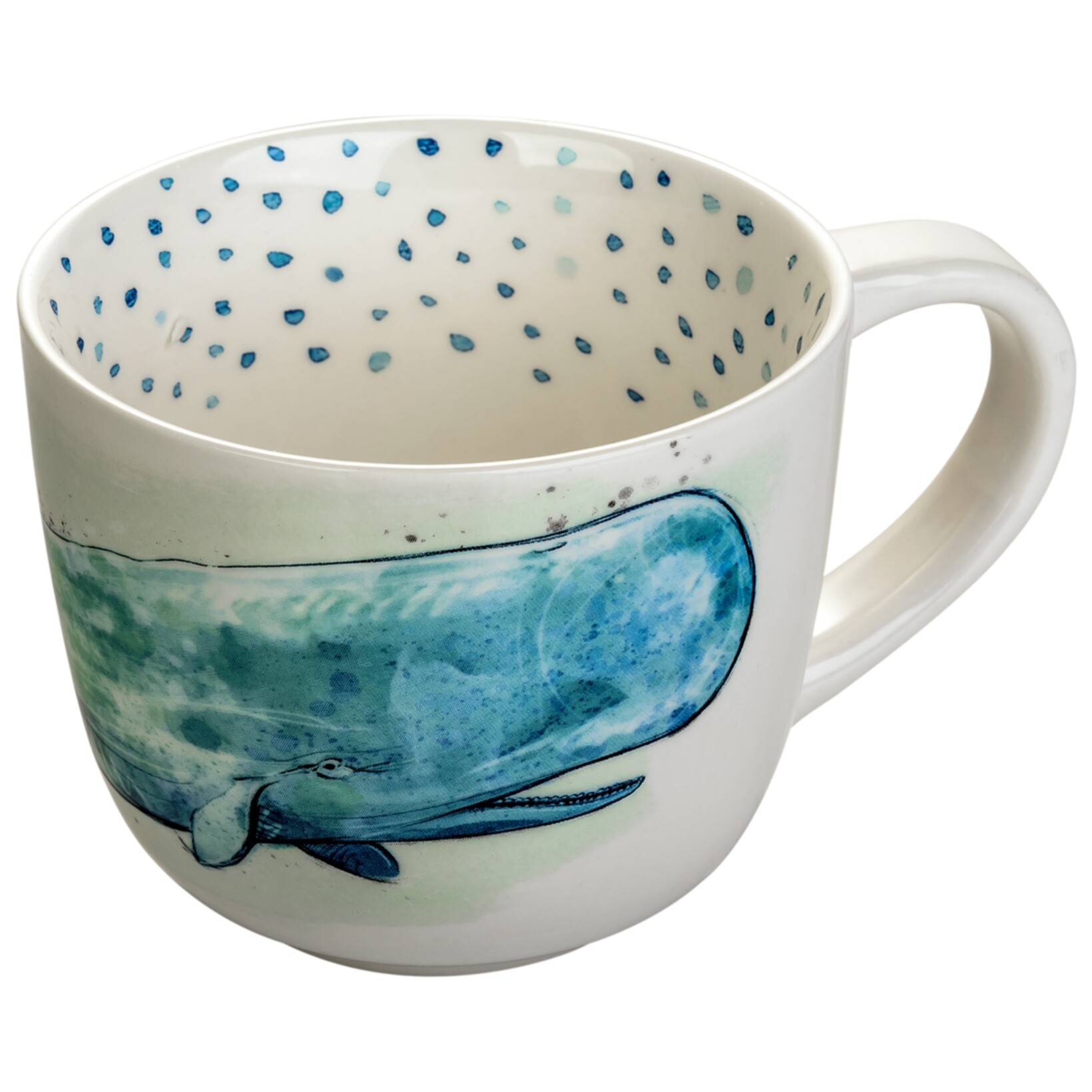 Чашка в морском стиле Кит