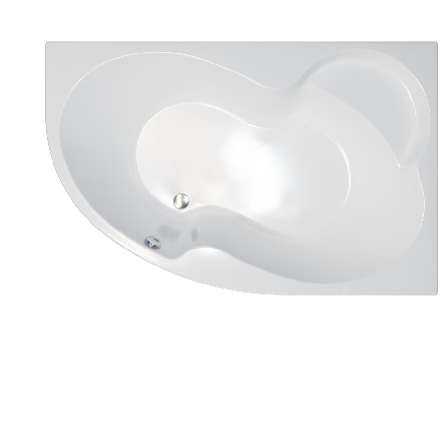 Ванна акриловая 170х110 см обрезанная левая белая Triton "Мари" Щ0000046123 - изображение 3