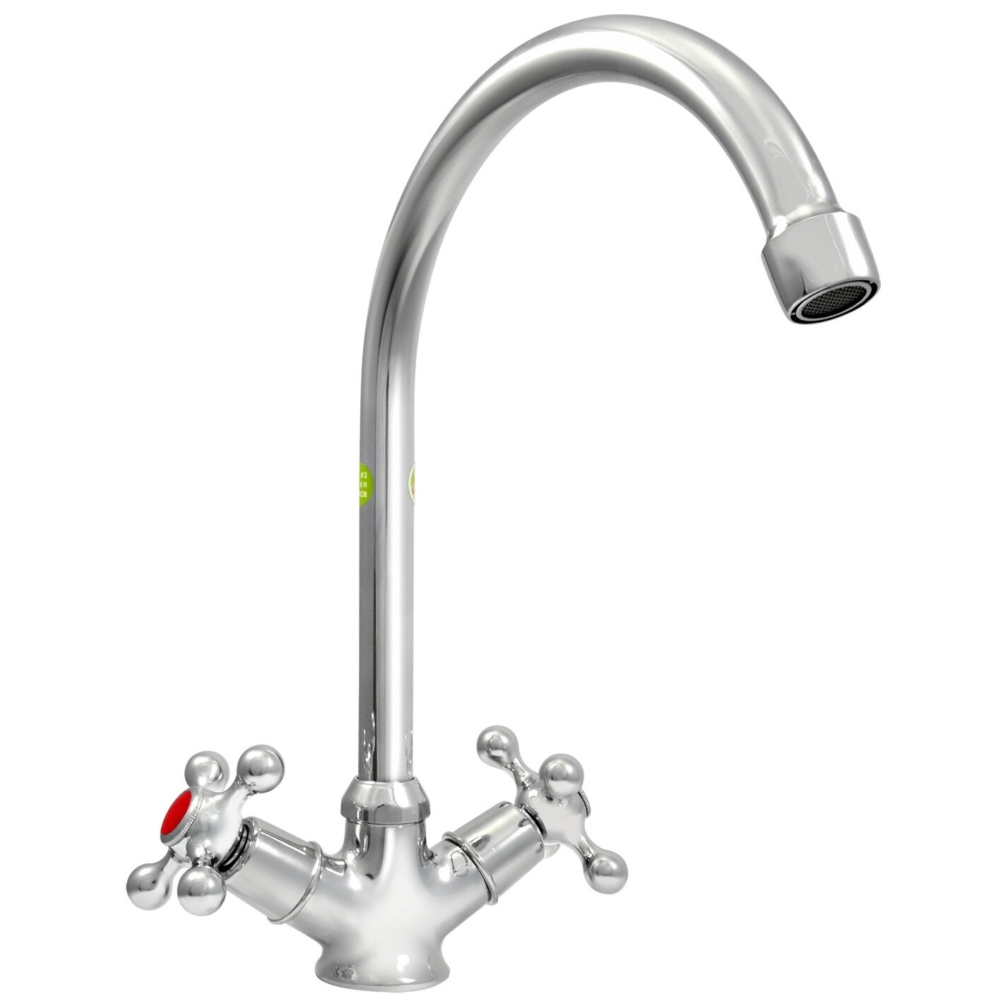 Смеситель для кухни двухвентильный хром Eleanti Opal ELT5010 0402.899