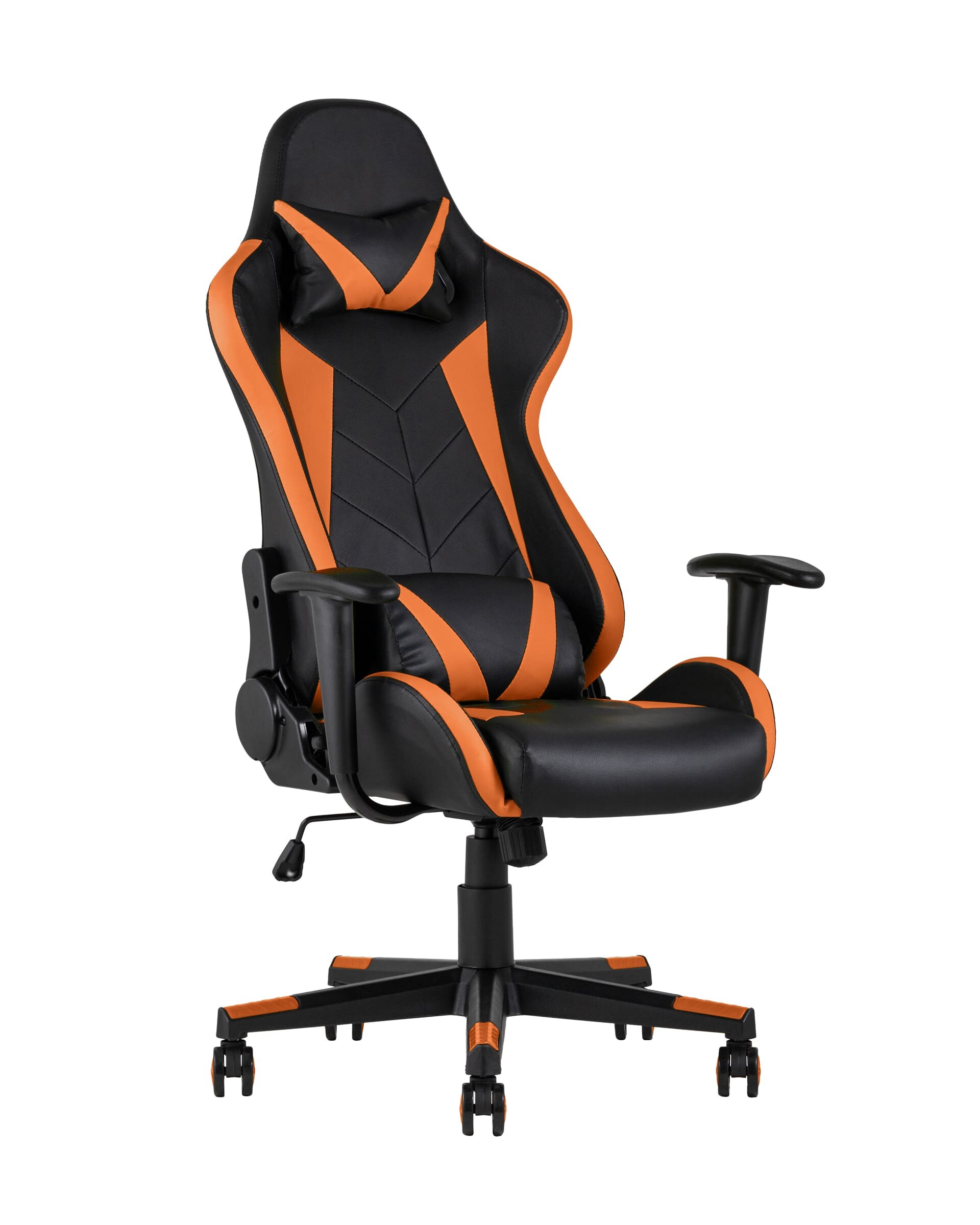 Компьютерное кресло игровое оранжевое TopChairs Gallardo