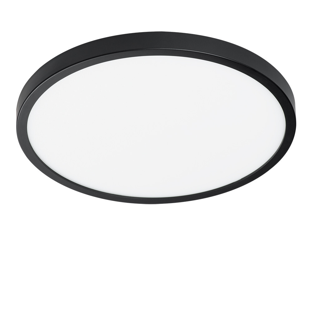 Светильник светодиодный потолочный круглый 30 см черный Arco 225337