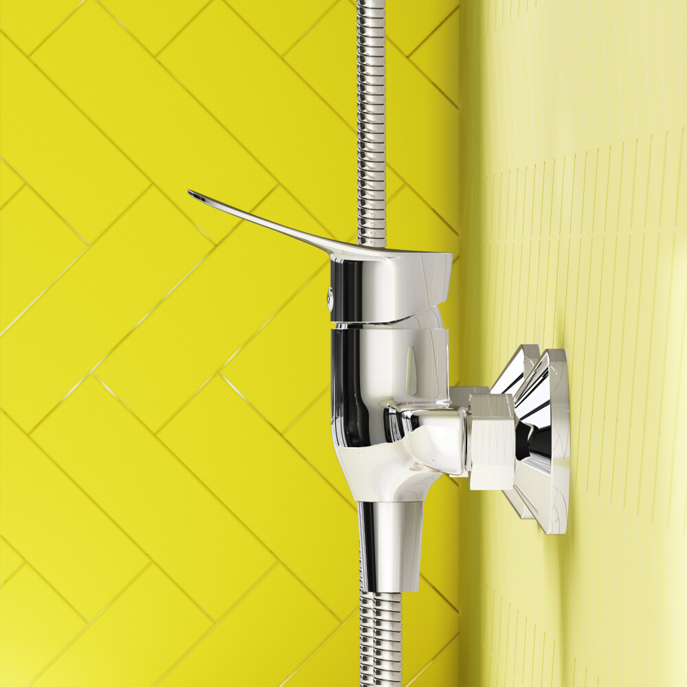 Смеситель для душа однорычажный Diwo хром "Новгород" DW-NOV-20-000 - изображение 9