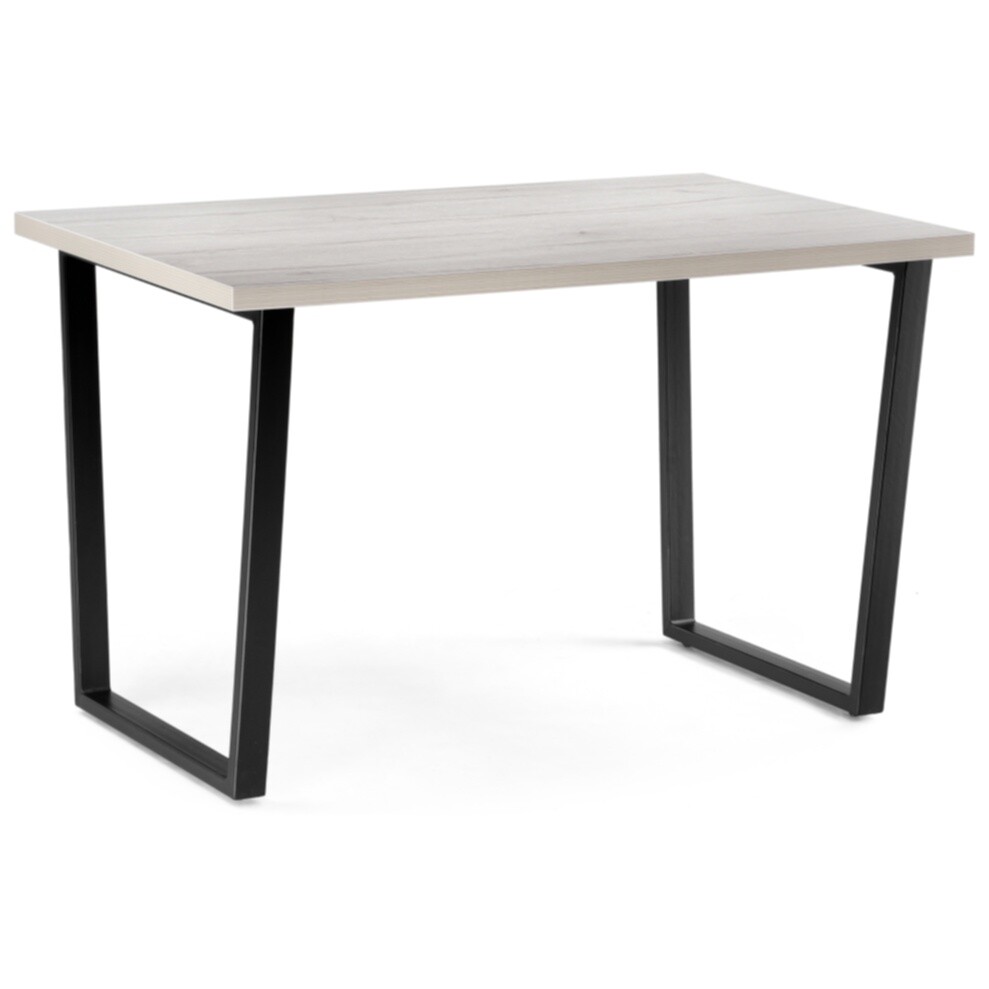 Обеденный стол деревянный 74х120 см юта, черный &quot;Лота Лофт&quot;
