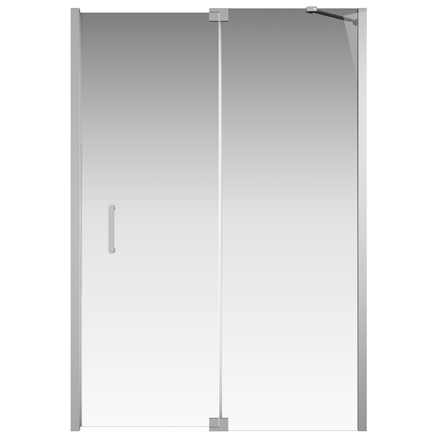 Душевой уголок прямоугольный 140х90 см хром Creto Tenta 123-WTW-140-C-CH-8, 123-SP-900-C-CH-8