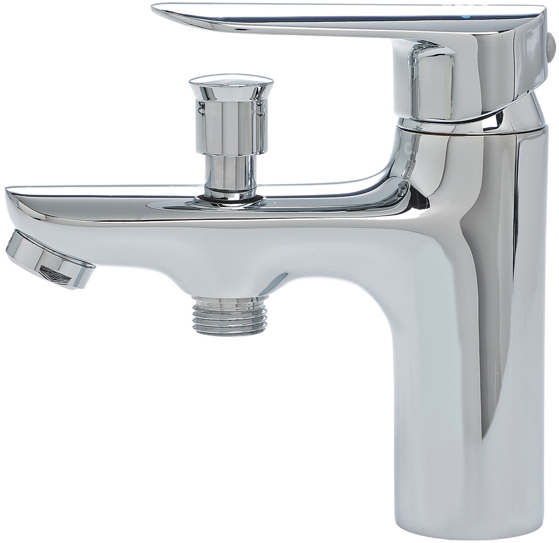 Смеситель для ванны однорычажный хром Stworki "Нордборг" ND-02cr - изображение 4