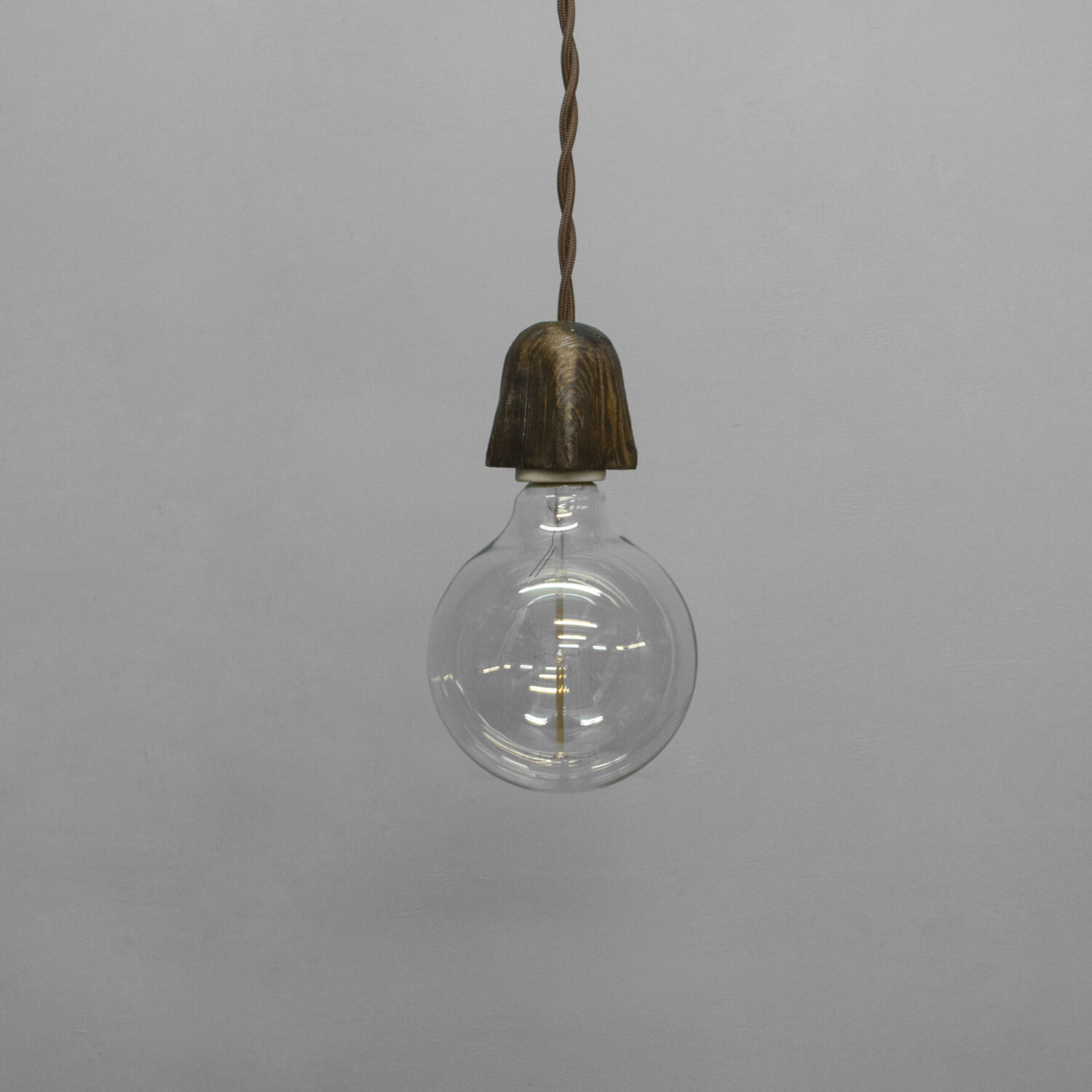 Подвесной светильник деревянный венге Zoccolo
