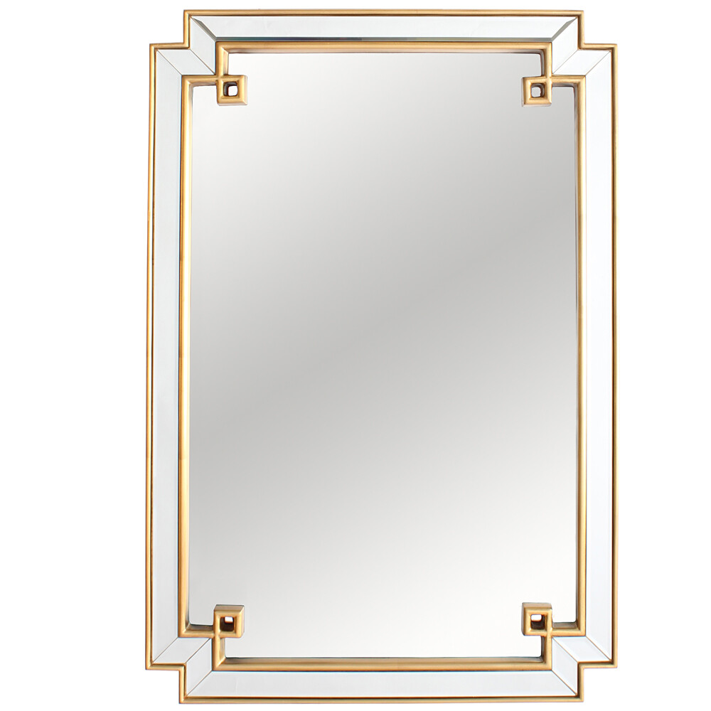 Зеркало венецианское золотое прямоугольное &quot;Астрид Голд&quot;