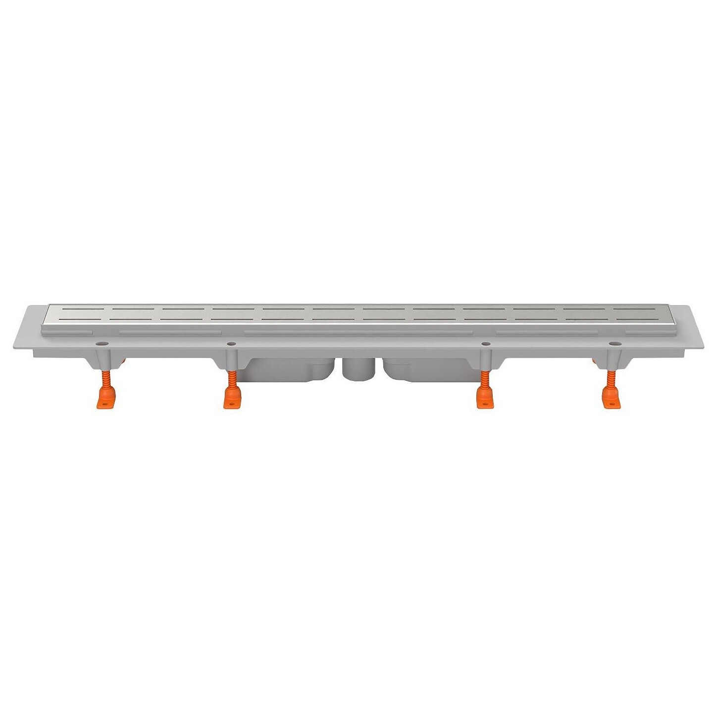 Душевой лоток с решеткой 85 см хром Creto Walkway CRE-850 WH-Down