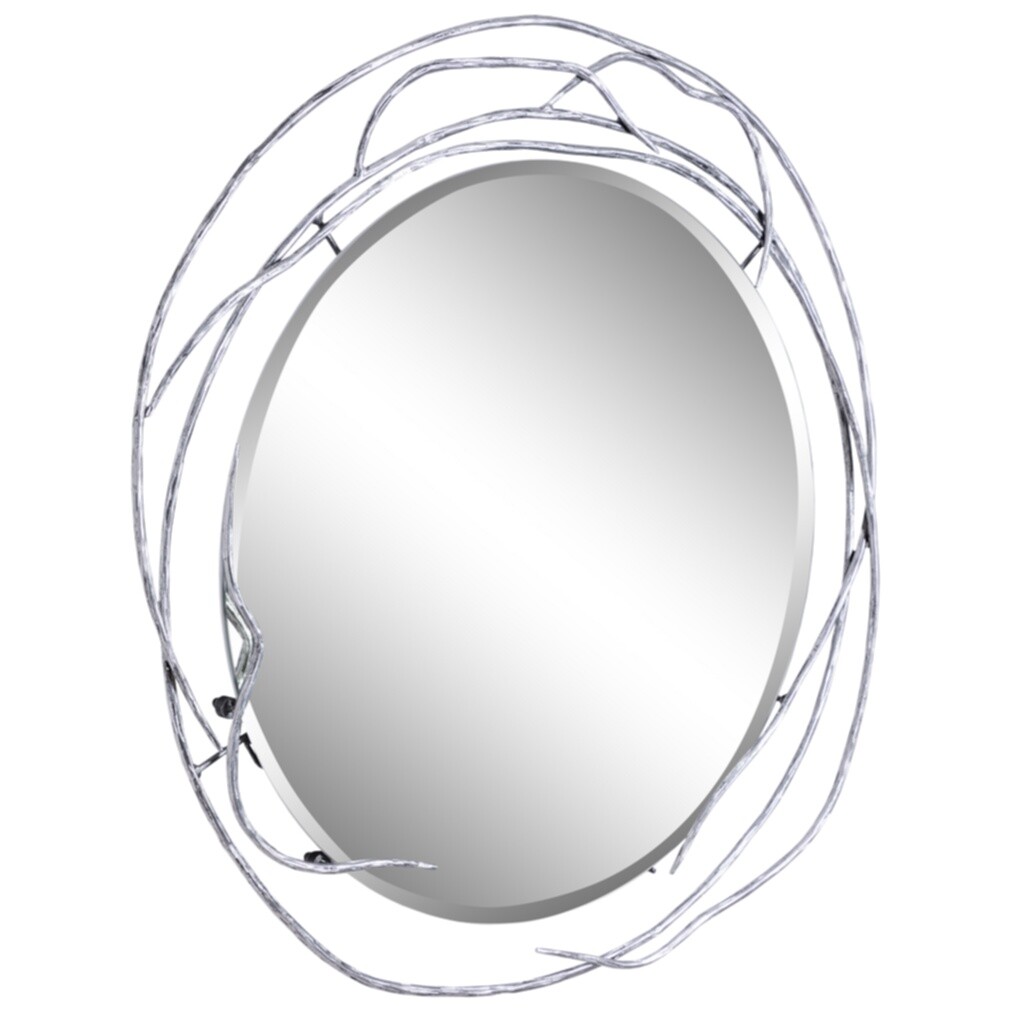 Зеркало настенное круглое античное серебро &quot;Арт Айс&quot;