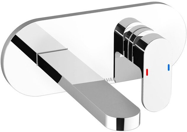 Смеситель для раковины встраиваемый однорычажный хром Ravak Chrome CR 019.00 X070093