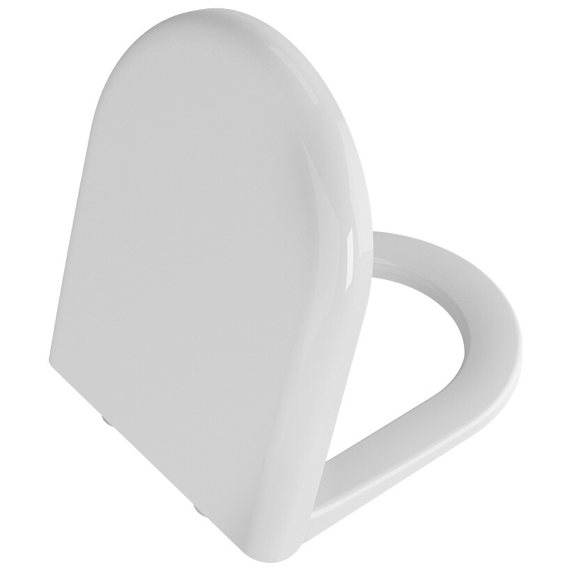 Сиденье для унитаза с микролифтом белое Vitra Zentrum 94-003-009