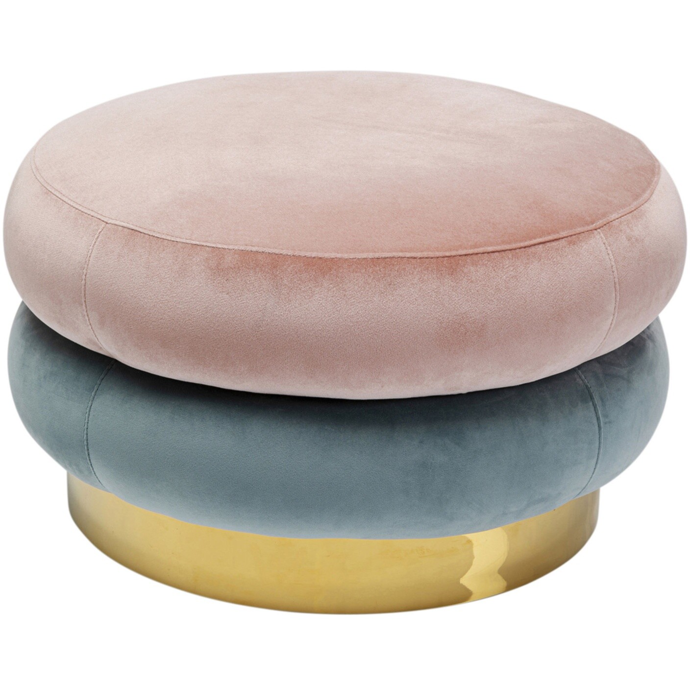 Пуфик мягкий круглый розовый, голубой Sandwich 84813