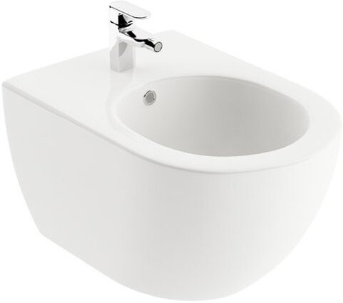 Биде подвесное овальное белое Ravak Uni Chrome X01517