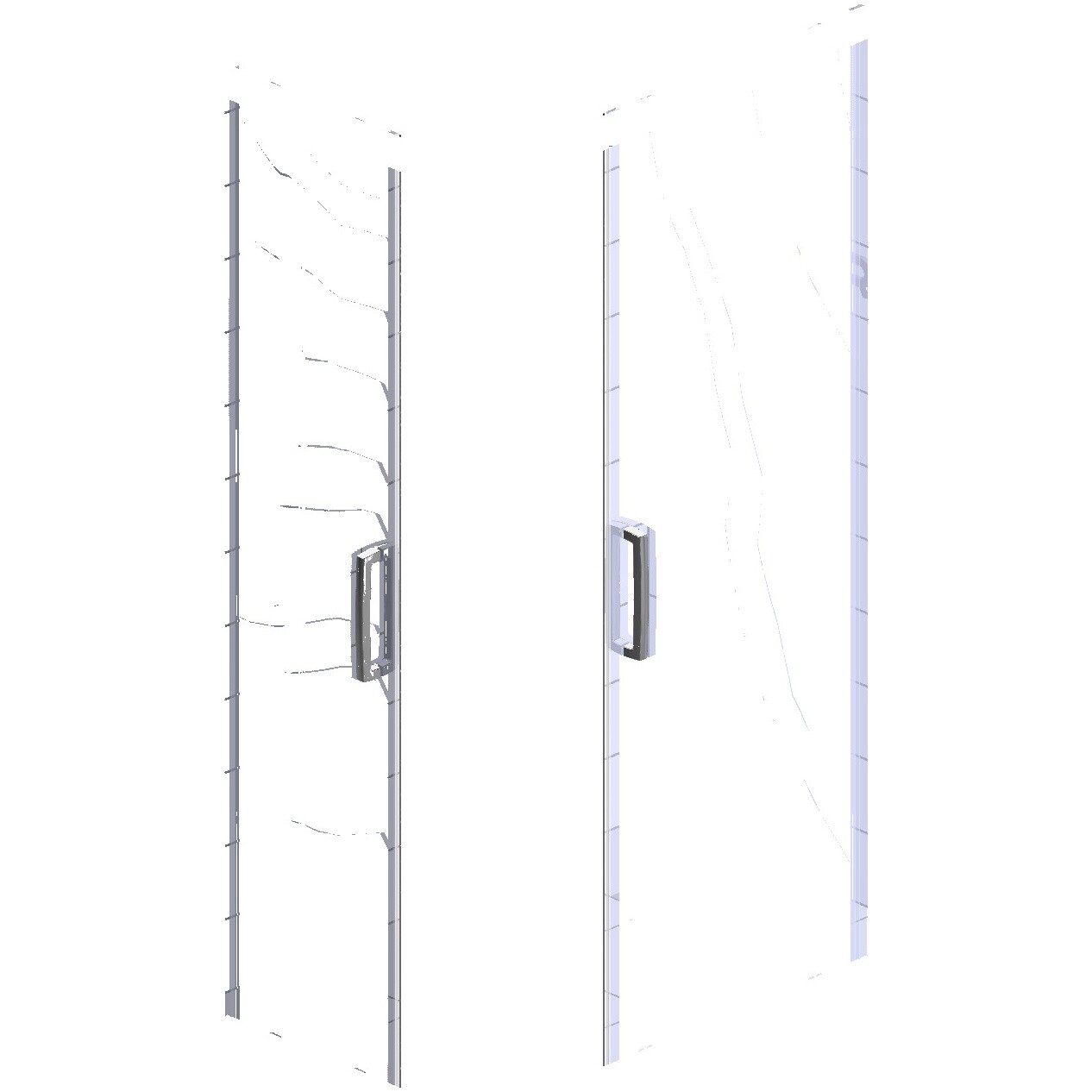 Душевой уголок 140х90 см хром глянец, прозрачное стекло Stworki "Карлстад" - изображение 48