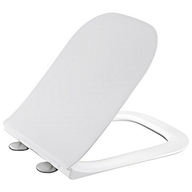 Сидение для унитаза из дюропласта с микролифтом белое Cerutti SPA Bella CT8839