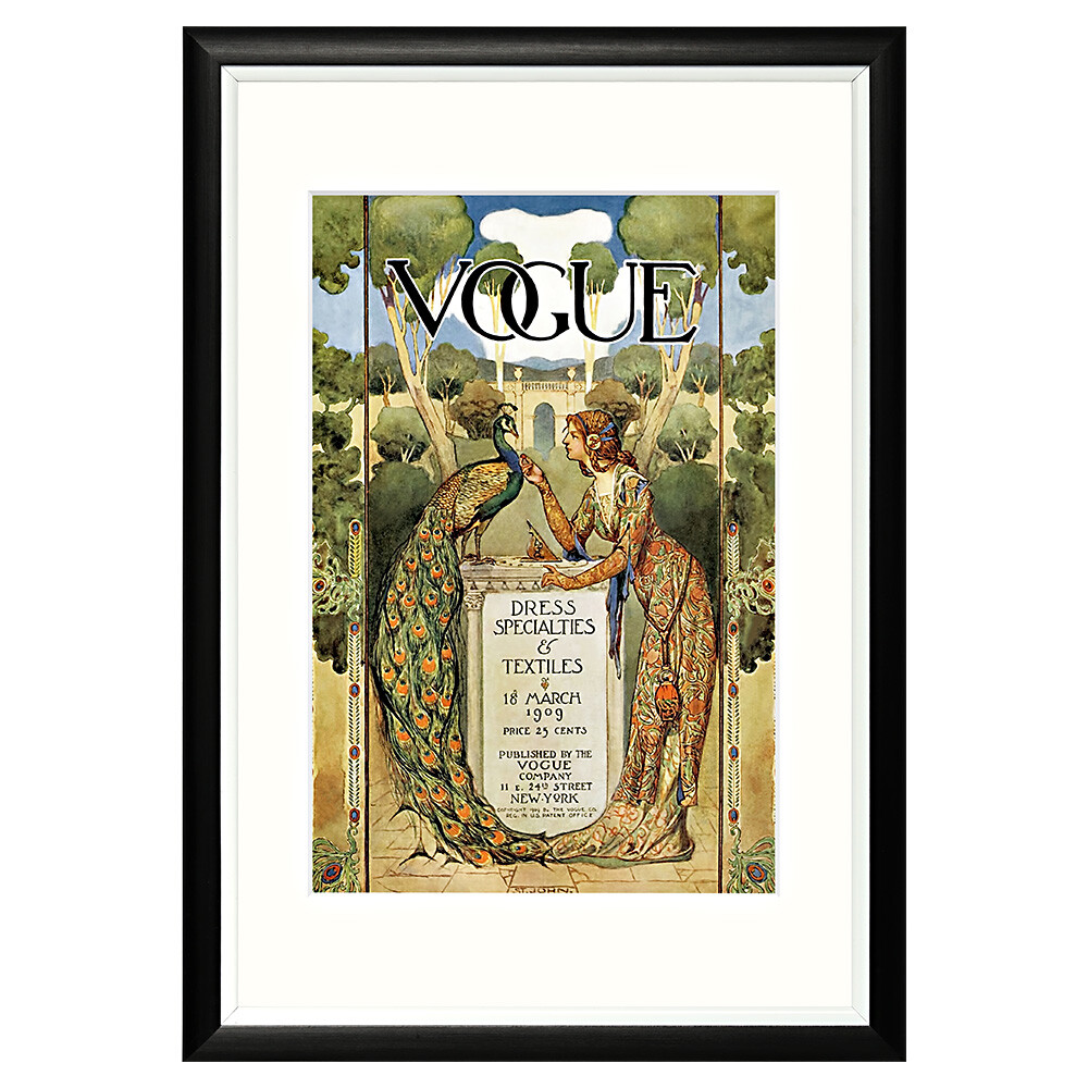 Арт-постер прямоугольный 46х66 см Vogue. March 1909